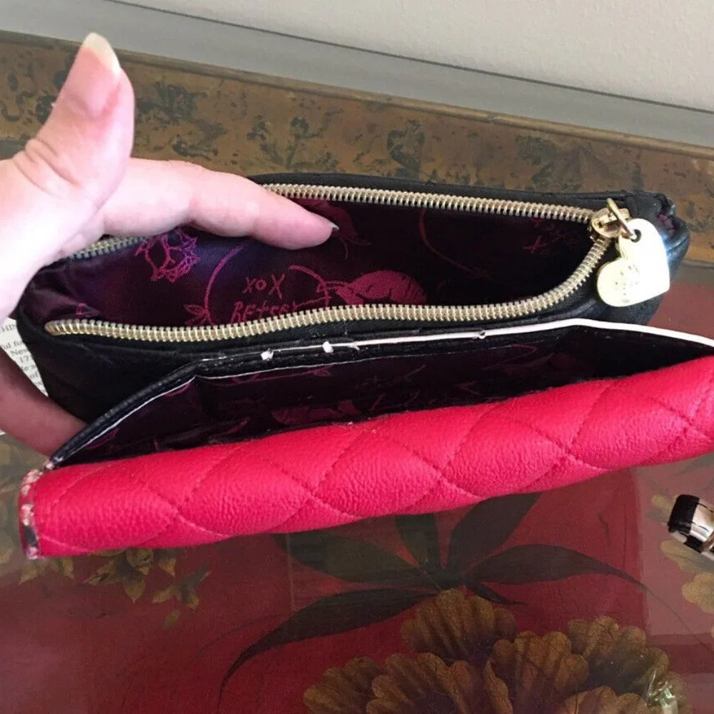 Betsey Johnson chic quilted